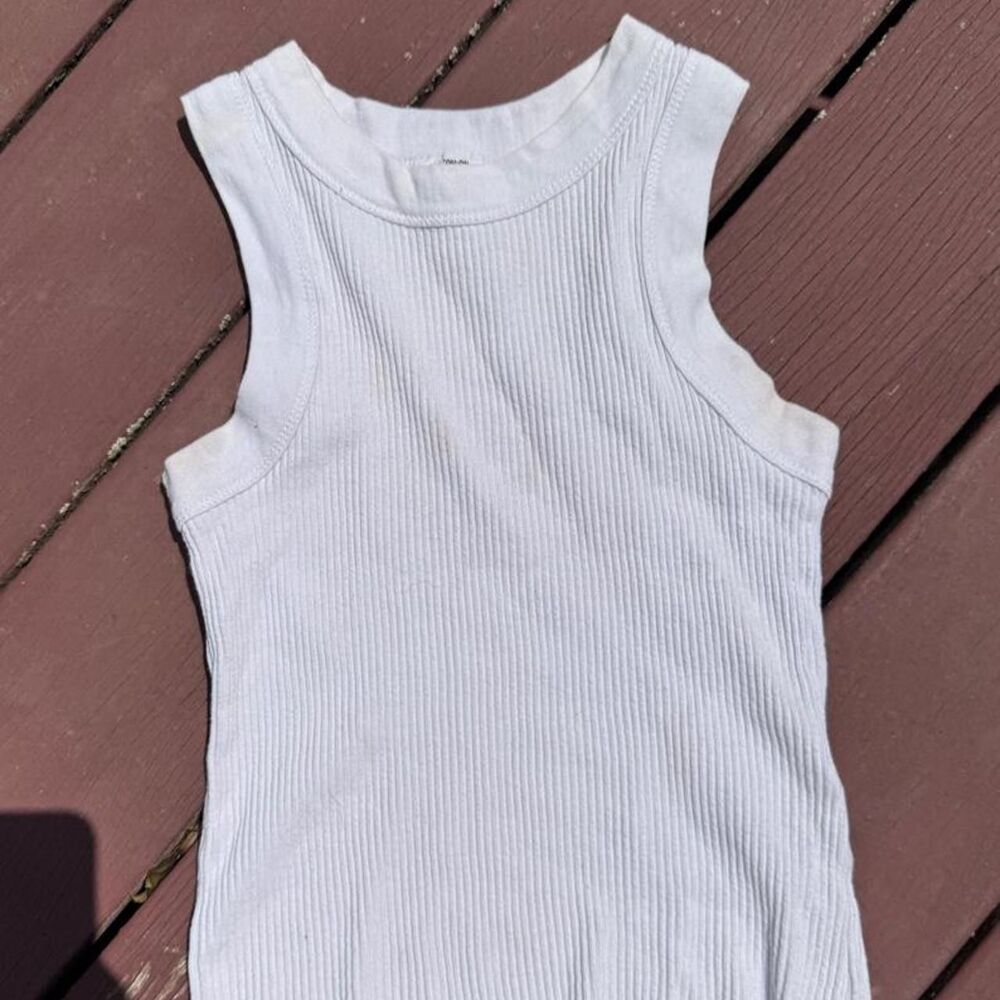 Cotton-on Women's White and Cream Vest